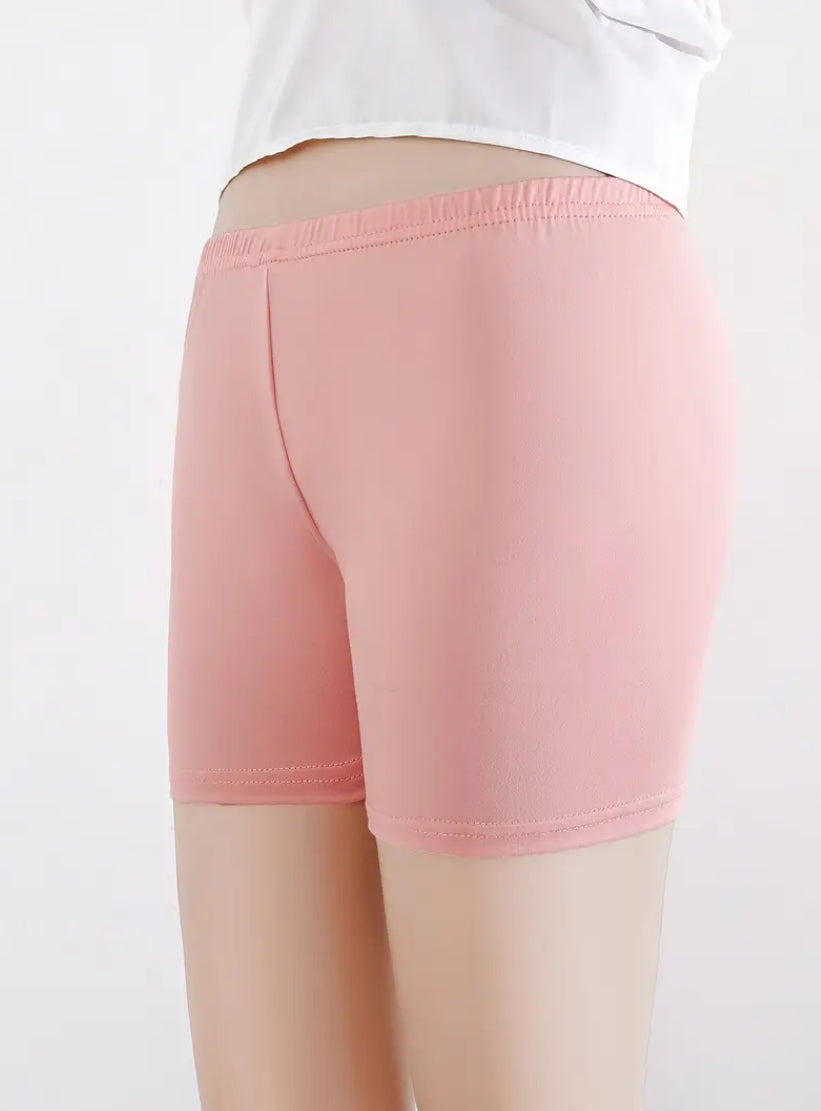 Maryam’s Essential Girls’ Soft Lightweight Elastic Band Everyday Shorts Set