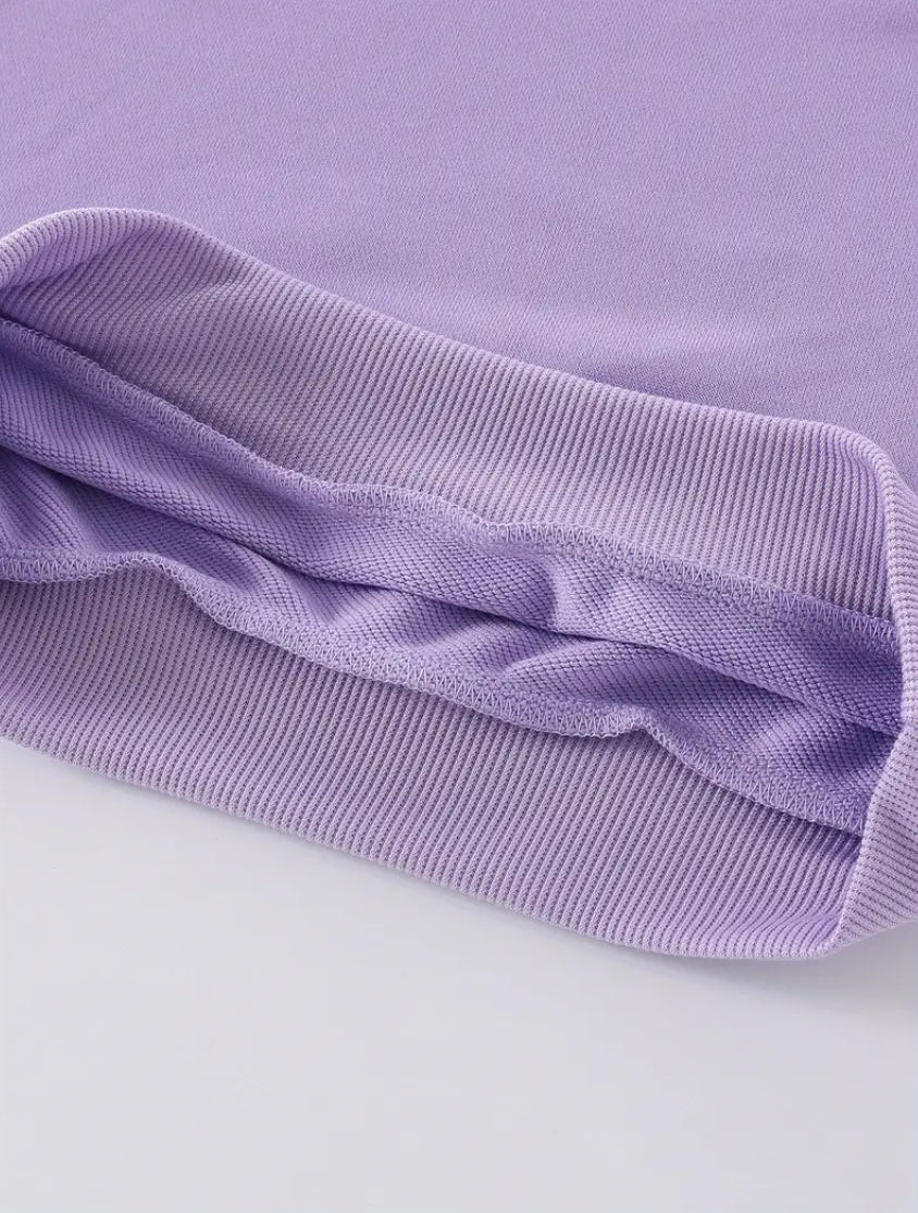 Maryam’s Essential Boys’ Happy Face Oversized Graphic Pullover Sweatshirt