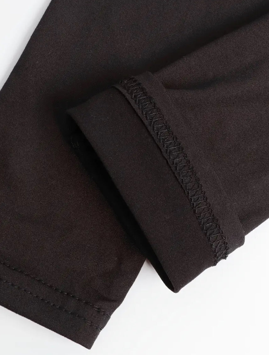 Maryam’s Essential Girls High Waisted Plain Elastic Leggings