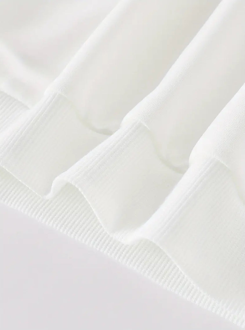 Maryam’s Essential Boy’s Casual Crew Neck Sweatshirt With Heartbeat Football Soccer Ball Graphic Print