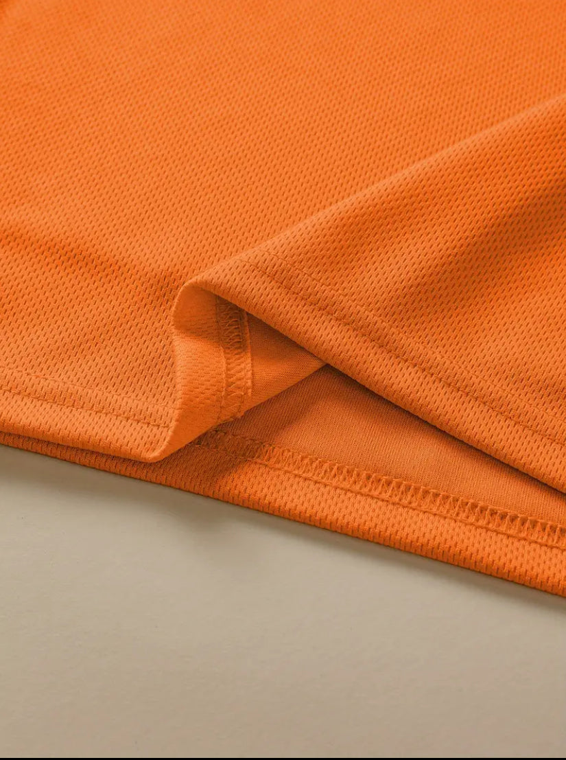 Maryam’s Essential Boys’ Quick Dry “Mama’s Boy Heart Print” Breathable Short Sleeves T-Shirt