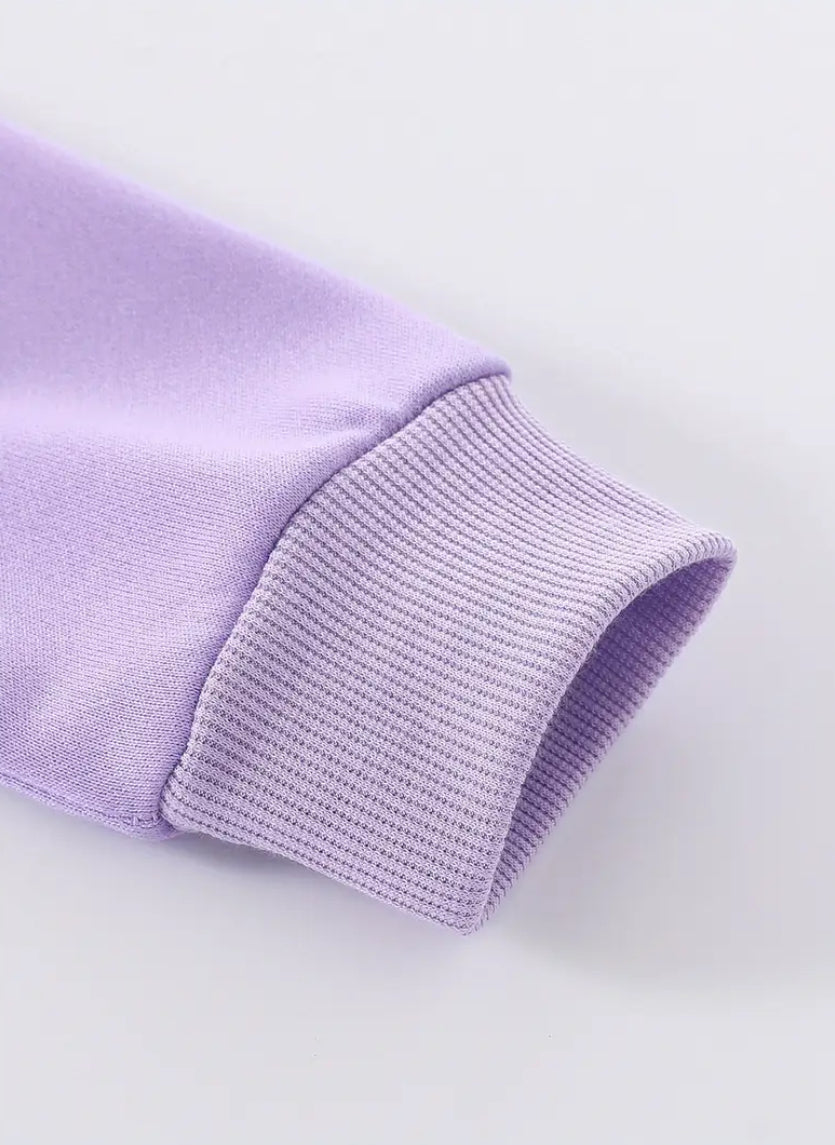 Maryam’s Essential Boy’s Casual Crew Neck Sweatshirt With Heartbeat Soccer Ball Graphic Print