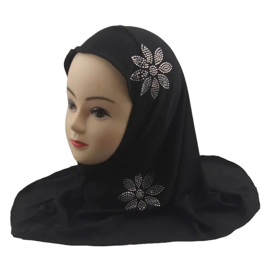 Maryam's Essential Luxury Girls’ Diamanté One Piece Hijab