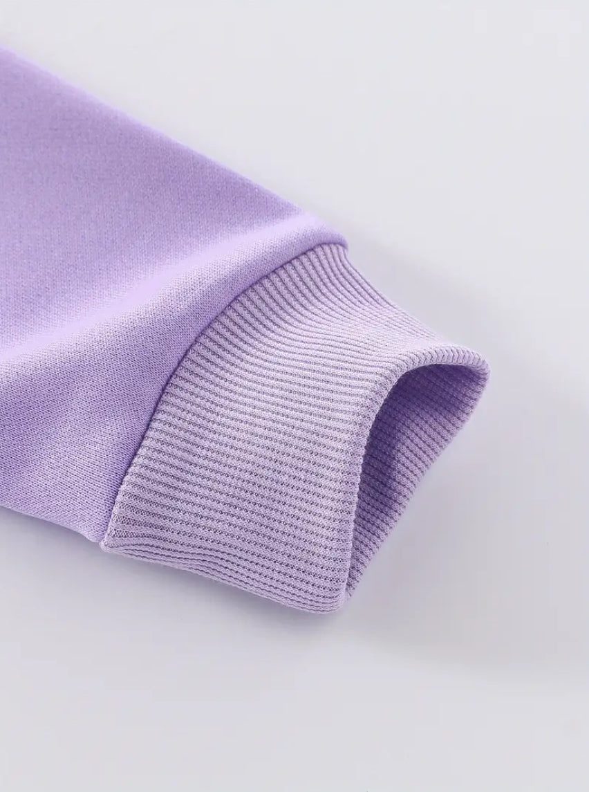 Maryam’s Essential Boys’ Happy Face Oversized Graphic Pullover Sweatshirt