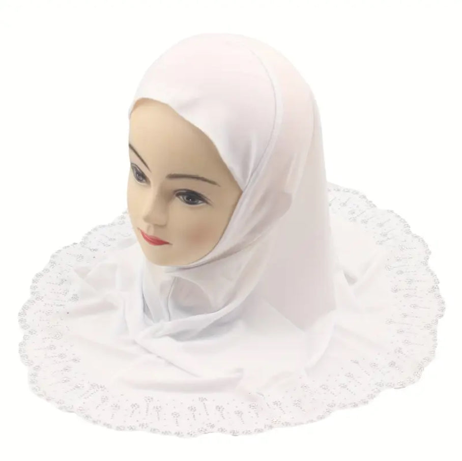 Maryam's Essential Luxury Girls’ Diamanté One Piece Hijab