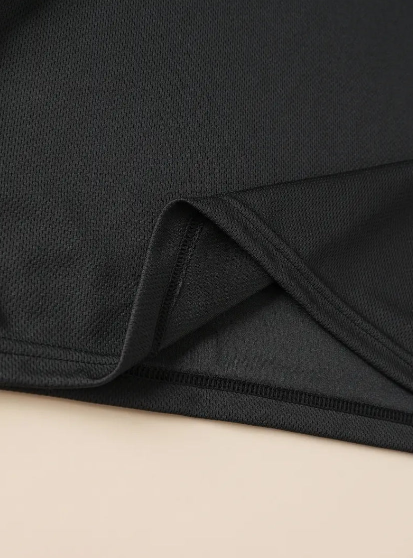 Maryam’s Essential Boys’ Quick Dry “Mama’s Boy Heart Print” Breathable Short Sleeves T-Shirt