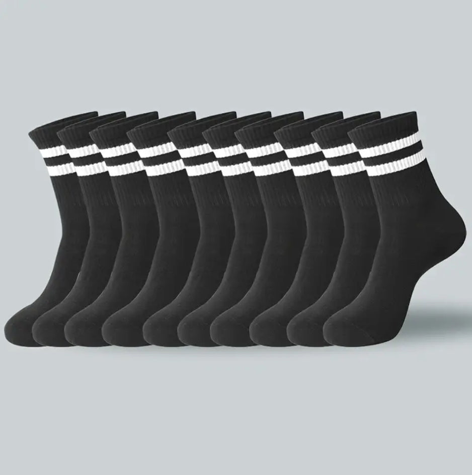 Maryam’s Essential Youngster Mid Calf Lightweight Breathable Socks
