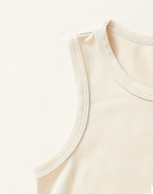 Maryam’s Essential Boys’ Casual Vest TopTank Set