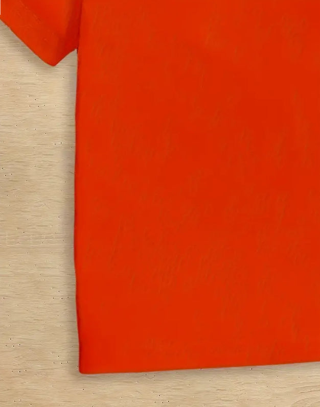 Maryam’s Essential Girls’ Pure Colour Casual Short Sleeves T-shirts Set