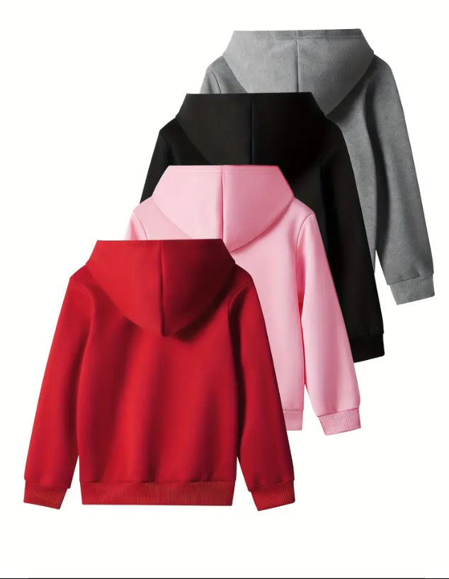 Maryam’s Essential Girls’ Multipack Hoody Sweatshirts Set