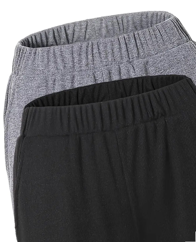 Maryam’s Essential Girl Teen Knit Straight Leg Pants with Pocket Set