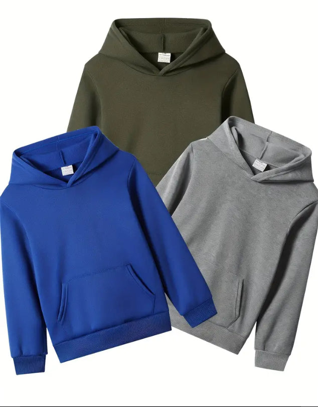 Maryam’s Essential Boys’ Multipack Hoody Sweatshirts Set